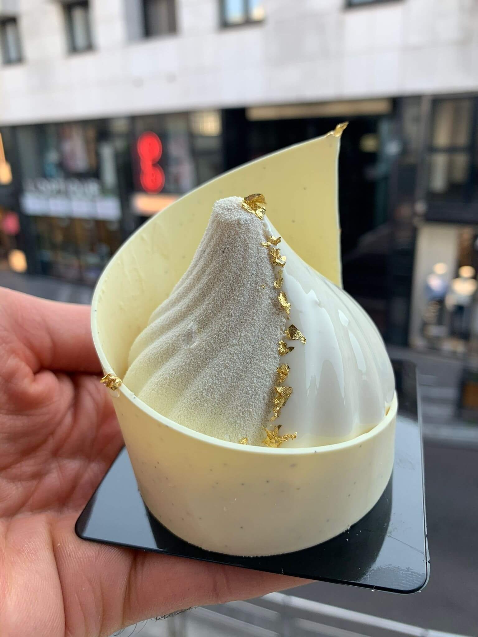 Dessert trompe-l’œil haut de gamme