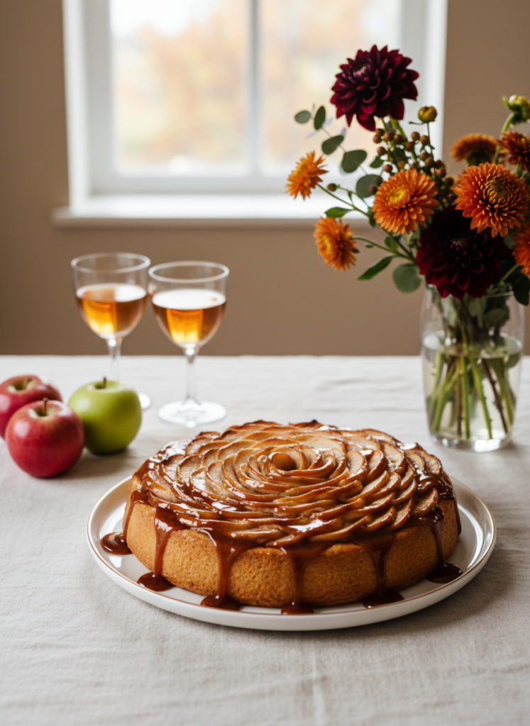 Tarte tatin aux pommes caramélisées – dessert gourmand d’automne Dream Pastry