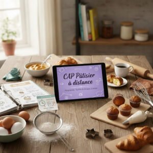 Programme complet CAP Pâtissier accessible depuis chez soi