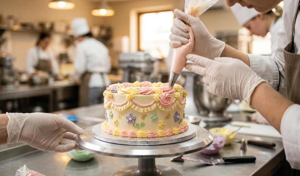 formation pâtisserie en présentiel avec encadrement